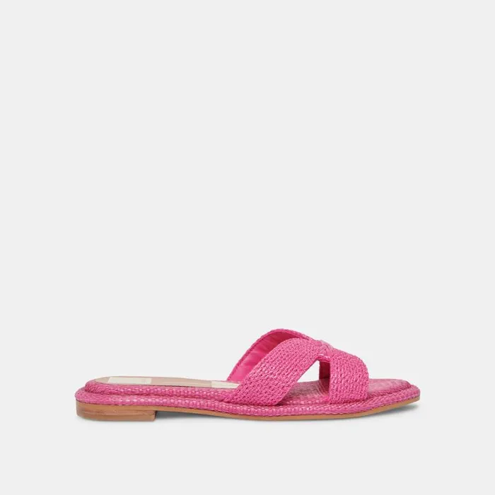 Dolce Vita Atomic Sandals Orchid Raffia Women Sandals
