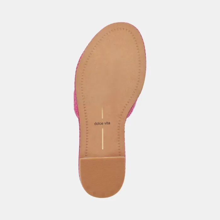 Dolce Vita Atomic Sandals Orchid Raffia Women Sandals