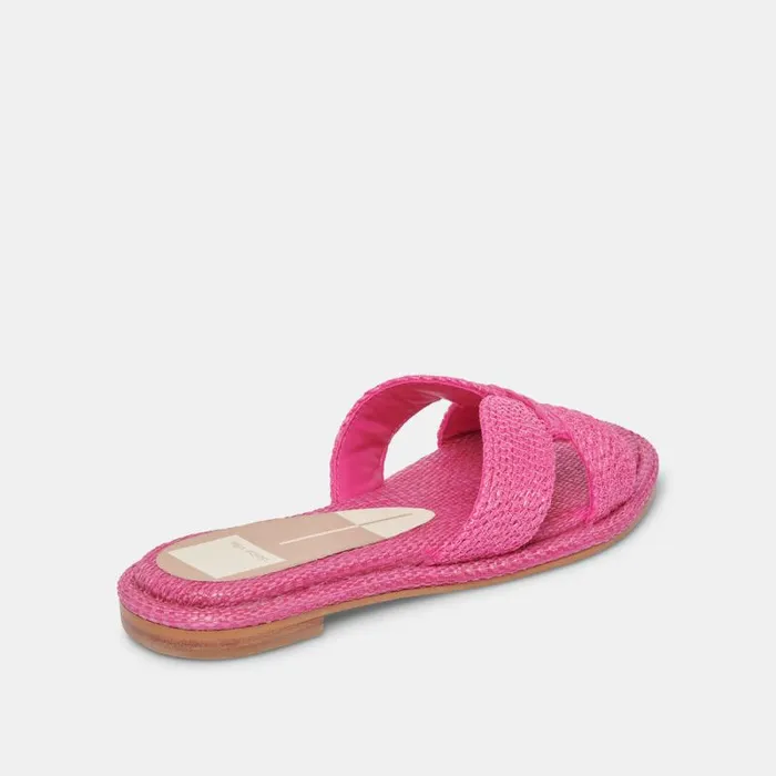 Dolce Vita Atomic Sandals Orchid Raffia Women Sandals
