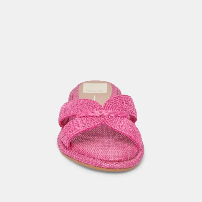 Dolce Vita Atomic Sandals Orchid Raffia Women Sandals