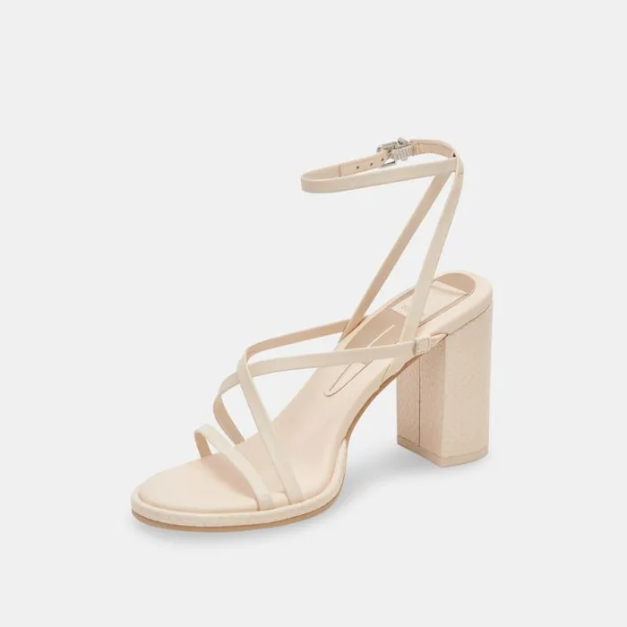 Dolce Vita Barly Heels Bone Leather Women Heels