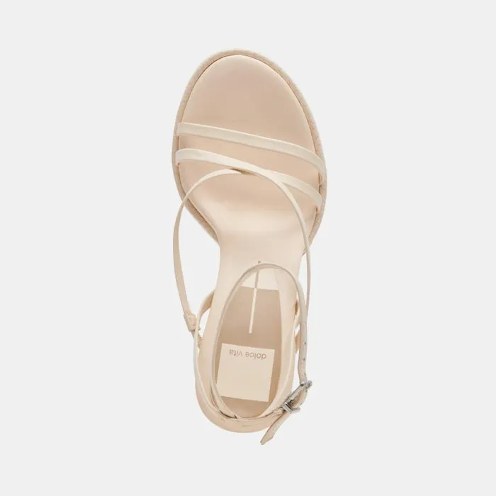 Dolce Vita Barly Heels Bone Leather Women Heels