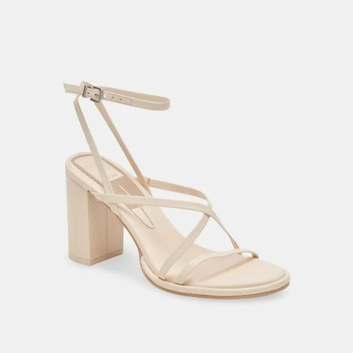 Dolce Vita Barly Heels Bone Leather Women Heels