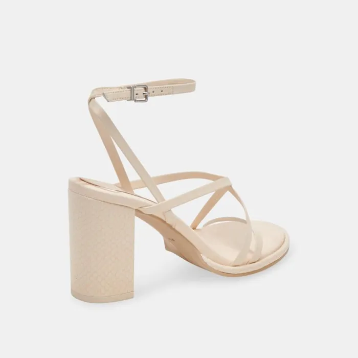 Dolce Vita Barly Heels Bone Leather Women Heels