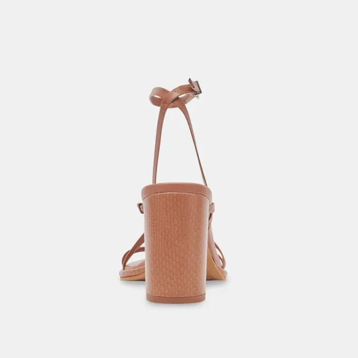 Dolce Vita Barly Heels Cider Leather Women Heels