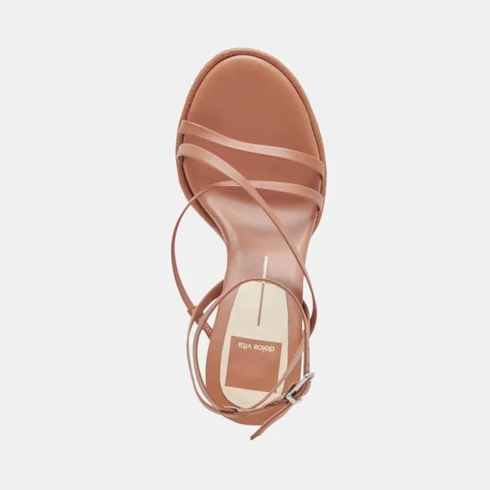 Dolce Vita Barly Heels Cider Leather Women Heels