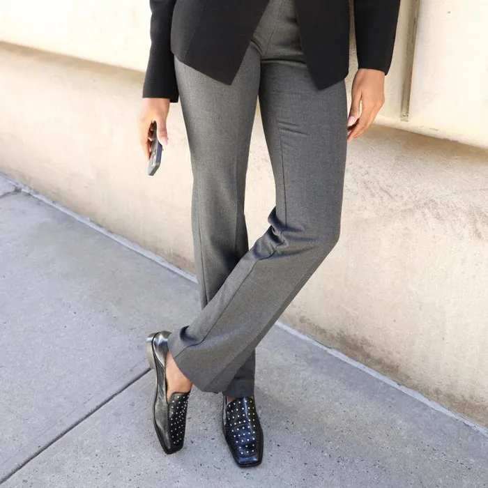 Dolce Vita Beny Flats Black Studded Leather Women Flats and Loafers