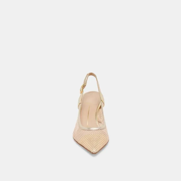 Dolce Vita Blondi Heels Blush Multi Mesh Women Heels