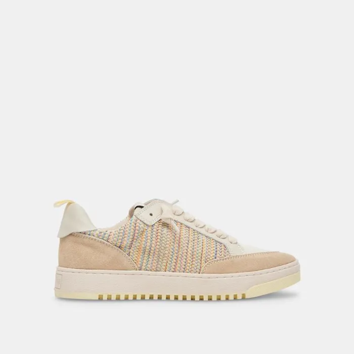 Dolce Vita Calil Sneakers Citrus Multi Knit Women Sneakers