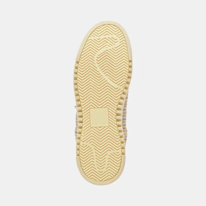 Dolce Vita Calil Sneakers Citrus Multi Knit Women Sneakers