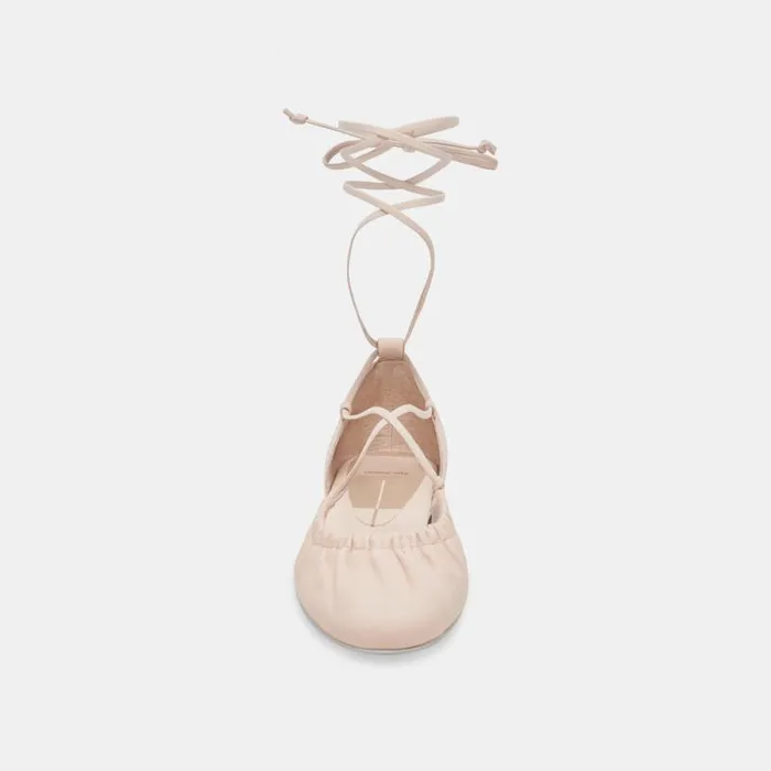 Dolce Vita Cancun Ballet Flats Light Pink Leather Women Flats and Loafers