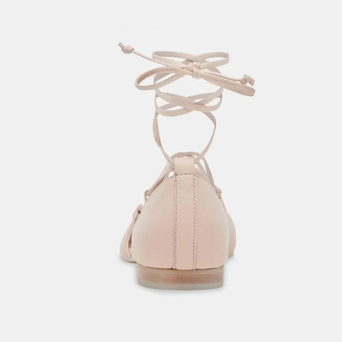 Dolce Vita Cancun Ballet Flats Light Pink Leather Women Flats and Loafers