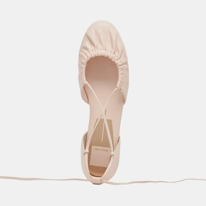 Dolce Vita Cancun Ballet Flats Light Pink Leather Women Flats and Loafers