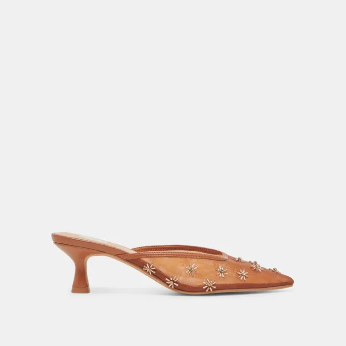 Dolce Vita Clara Heels Saddle Mesh Women Heels