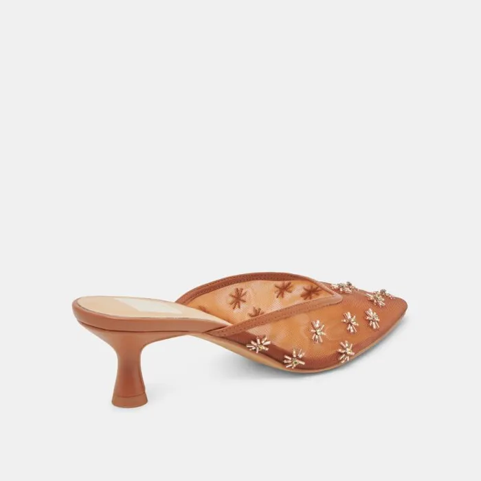 Dolce Vita Clara Heels Saddle Mesh Women Heels