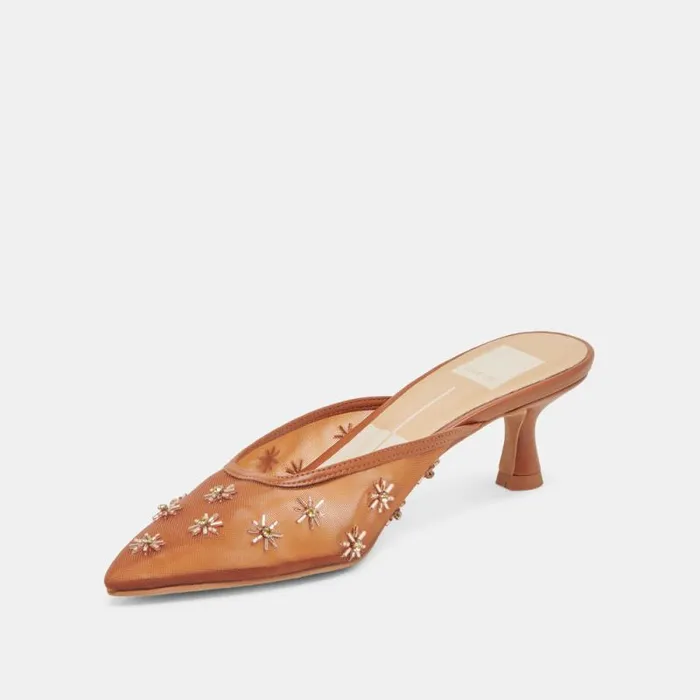 Dolce Vita Clara Heels Saddle Mesh Women Heels