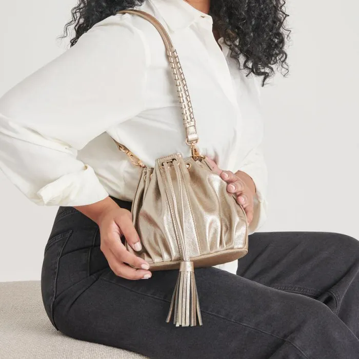 Dolce Vita Cobie Shoulder Bag Platinum Stella Women Handbags
