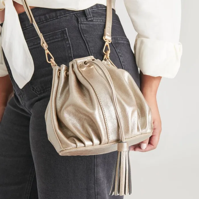 Dolce Vita Cobie Shoulder Bag Platinum Stella Women Handbags