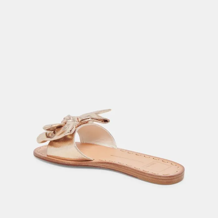 Dolce Vita Darsey Sandals Platinum Satin Women Sandals