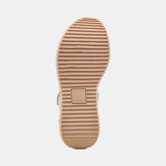 Dolce Vita Debra Sandals Ivory Suede Women Sandals