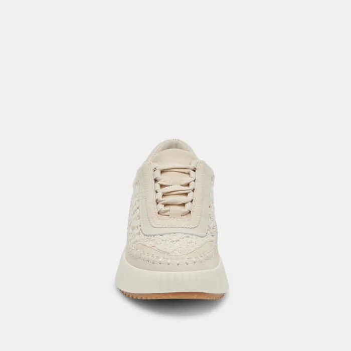 Dolce Vita Dolen Sneakers Ecru Lace Women Sneakers