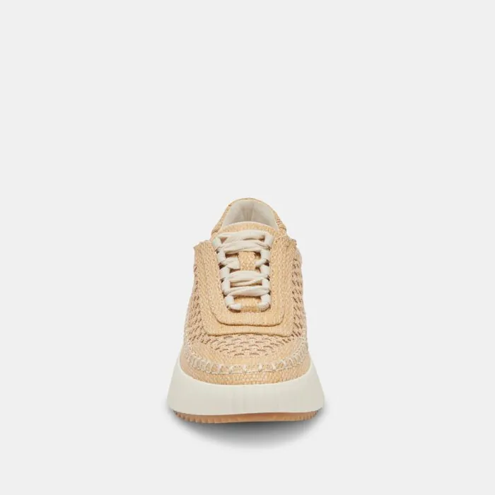 Dolce Vita Dolen Sneakers Lt Natural Raffia Women Sneakers