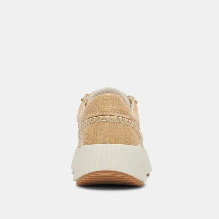 Dolce Vita Dolen Sneakers Lt Natural Raffia Women Sneakers