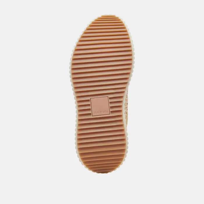 Dolce Vita Dolen Sneakers Lt Natural Raffia Women Sneakers