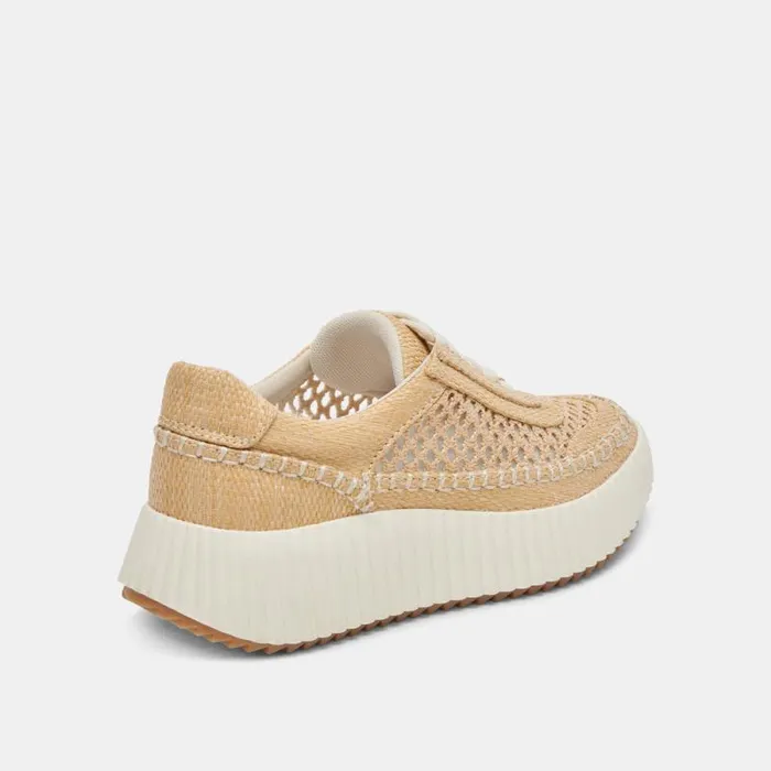 Dolce Vita Dolen Sneakers Lt Natural Raffia Women Sneakers