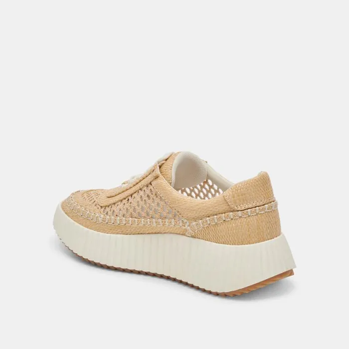 Dolce Vita Dolen Sneakers Lt Natural Raffia Women Sneakers