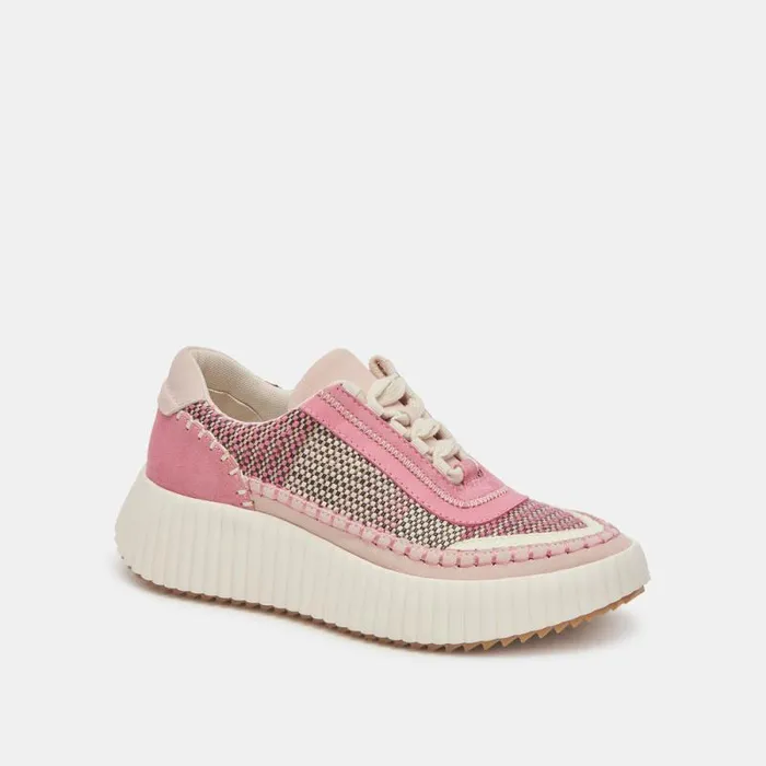 Dolce Vita Dolen Sneakers Pink Multi Woven Women Sneakers