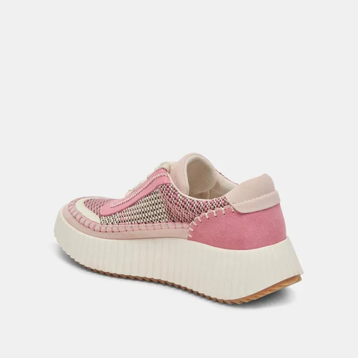 Dolce Vita Dolen Sneakers Pink Multi Woven Women Sneakers