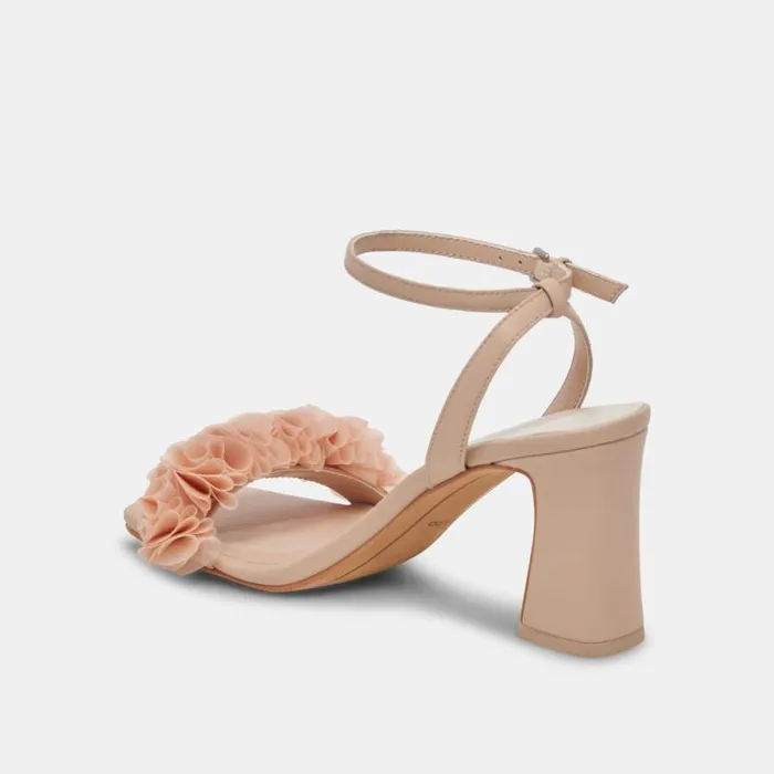 Dolce Vita Iesha Heels Lt Blush Leather Women Heels