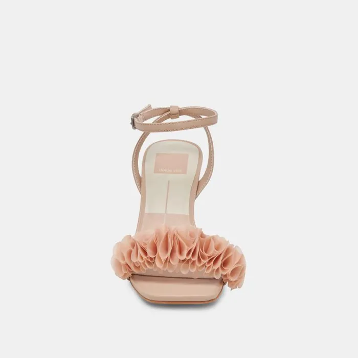 Dolce Vita Iesha Heels Lt Blush Leather Women Heels