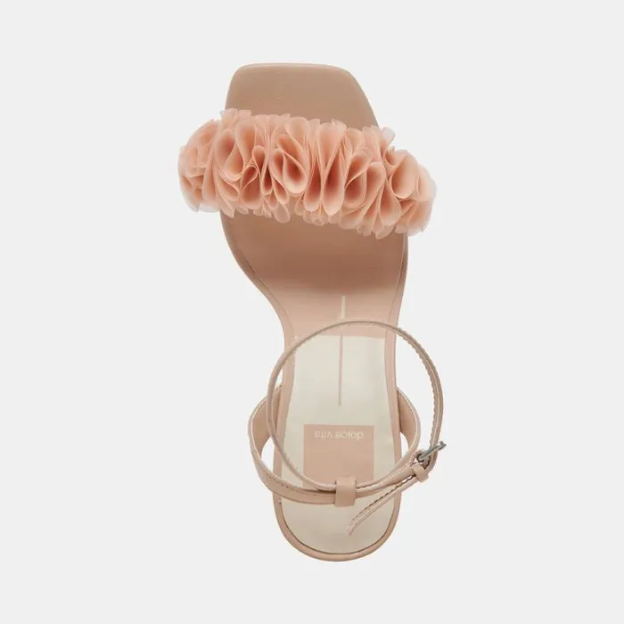 Dolce Vita Iesha Heels Lt Blush Leather Women Heels