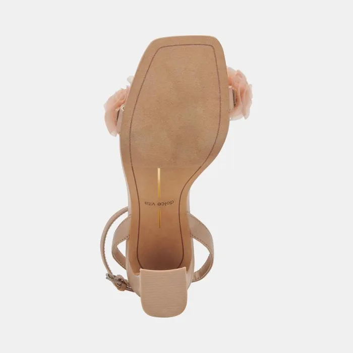Dolce Vita Iesha Heels Lt Blush Leather Women Heels