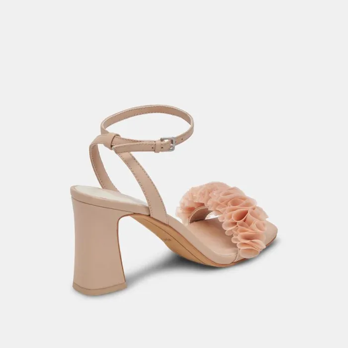 Dolce Vita Iesha Heels Lt Blush Leather Women Heels