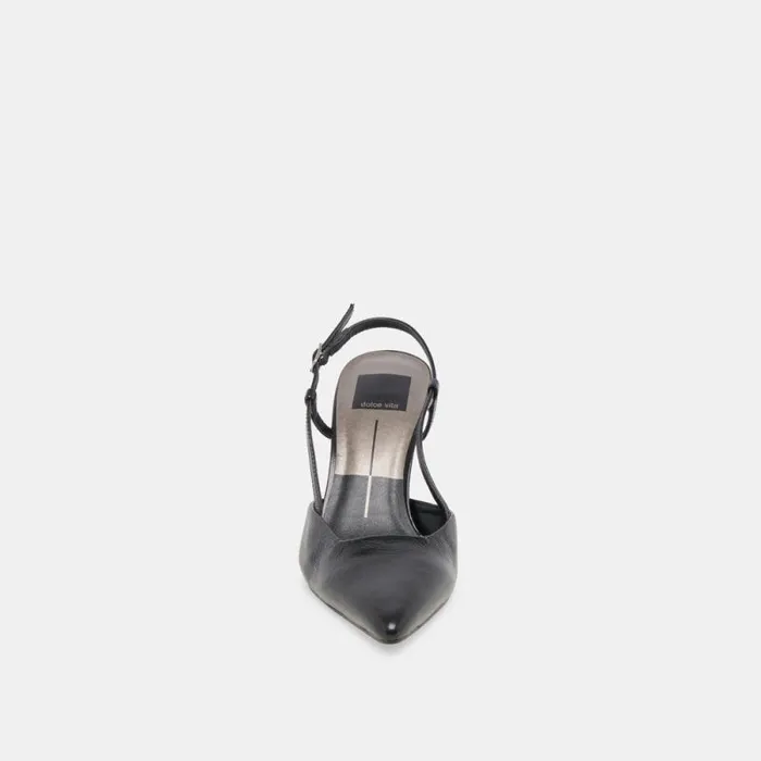 Dolce Vita Kim Heels Midnight Crinkle Patent Women Heels