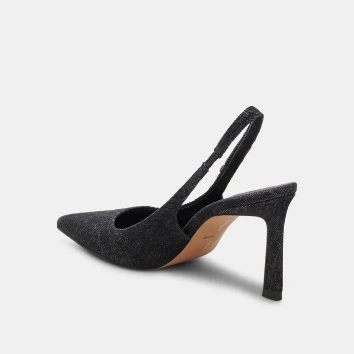 Dolce Vita Krista Heels Carbon Denim Women Heels