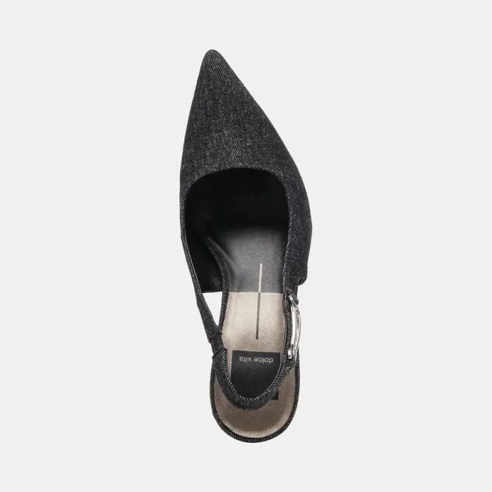 Dolce Vita Krista Heels Carbon Denim Women Heels