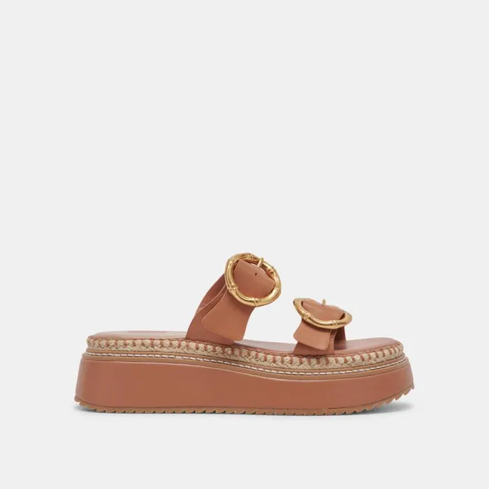 Dolce Vita Rysha Sandals Cider Leather Women Sandals