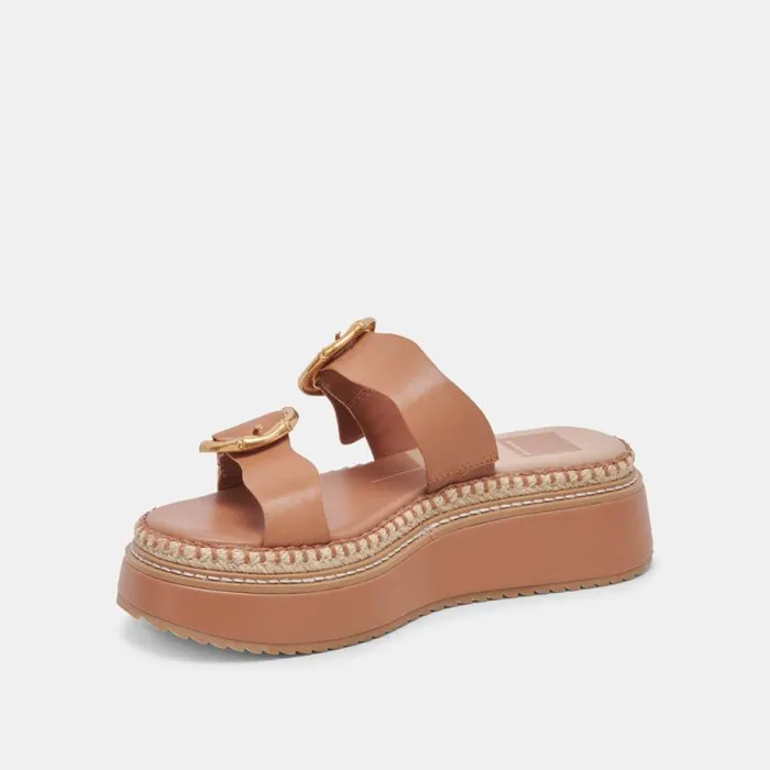 Dolce Vita Rysha Sandals Cider Leather Women Sandals