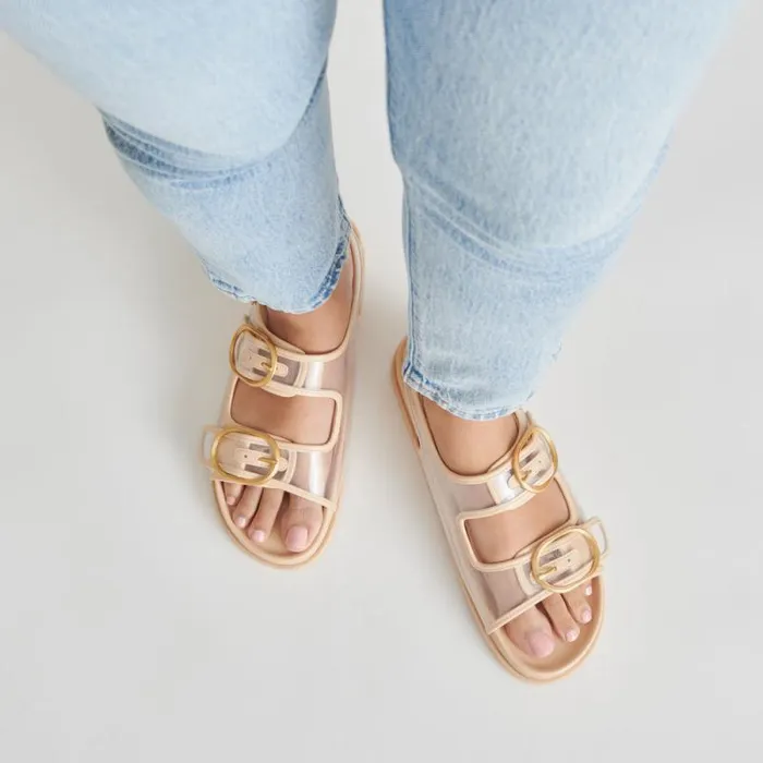 Dolce Vita Starla Sandals Crystal Vinyl Women Sandals