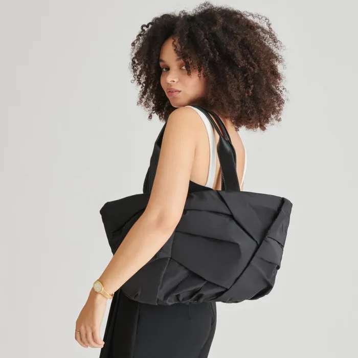 Dolce Vita Tammy Tote Black Nylon Women Handbags