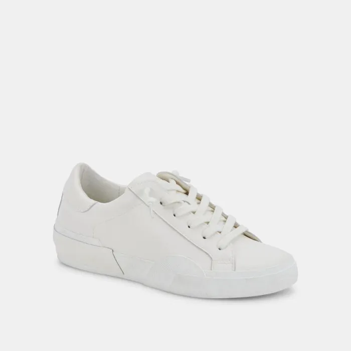 Dolce Vita Zina 360 Sneakers White Recycled Leather Women Sneakers