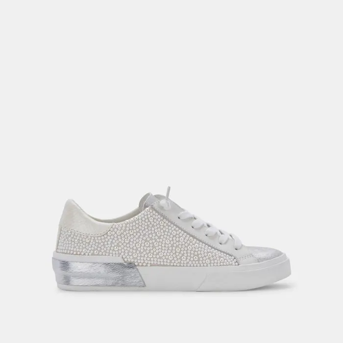 Dolce Vita Zina Pearl Wide Sneakers Vanilla Pearls Women Sneakers