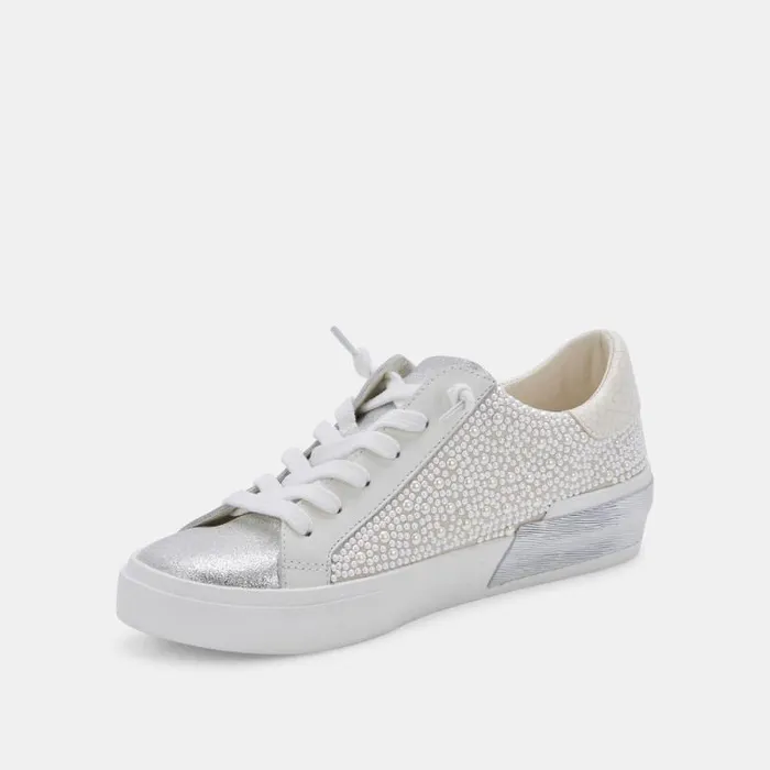 Dolce Vita Zina Pearl Wide Sneakers Vanilla Pearls Women Sneakers