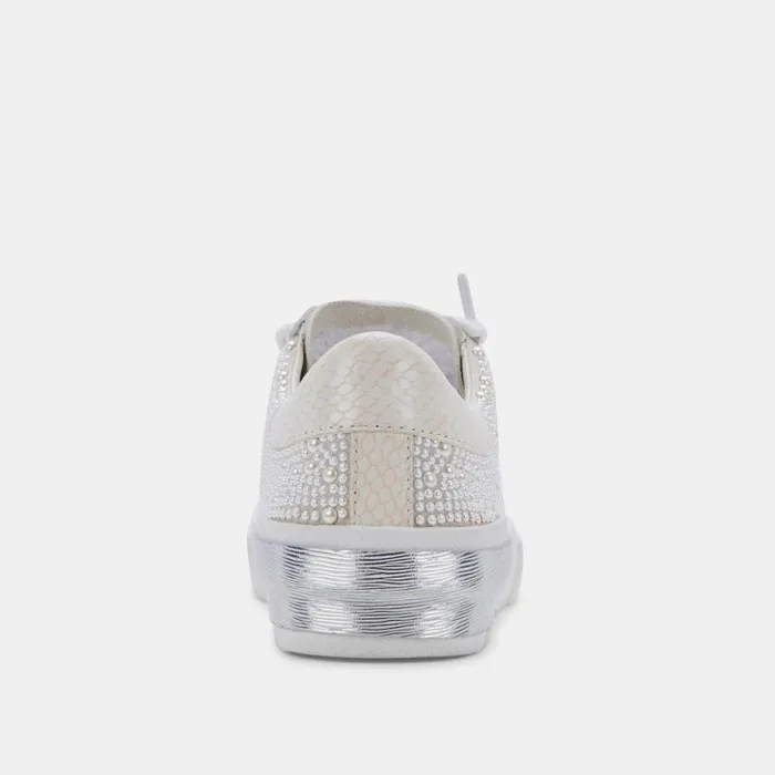 Dolce Vita Zina Pearl Wide Sneakers Vanilla Pearls Women Sneakers