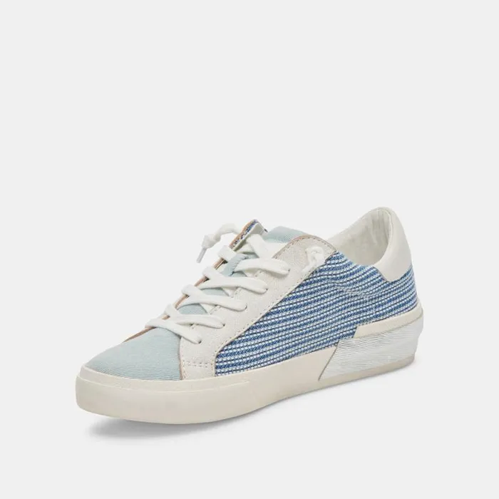 Dolce Vita Zina Sneakers Blue Multi Denim Women Sneakers
