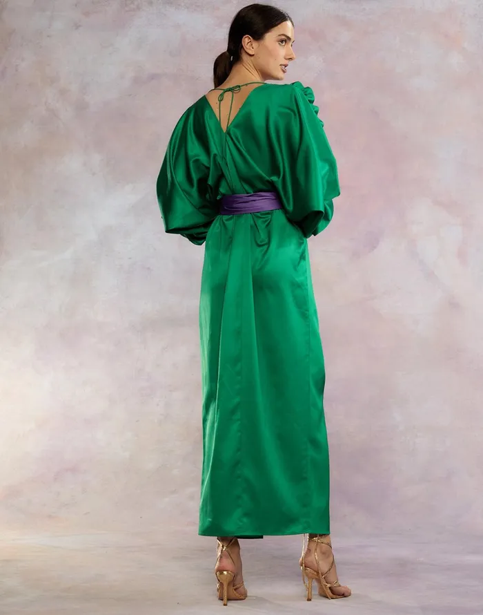 Dolman Sleeve Dance Dress 8211 Green Women Cynthia Rowley Dresses
